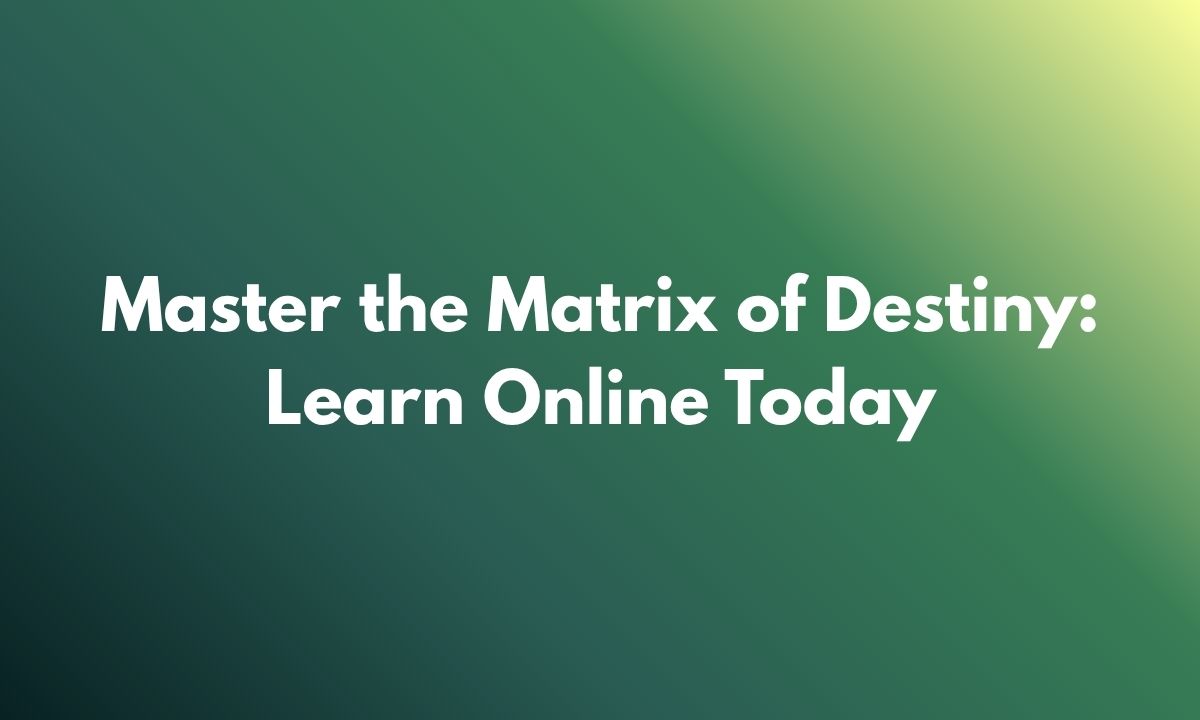 compatibility of the matrix destiny